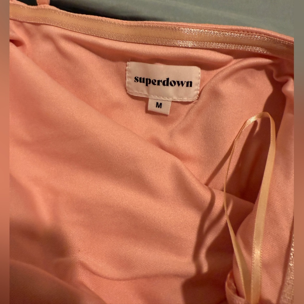 Superdown Blush Double Strap Romper - image 3